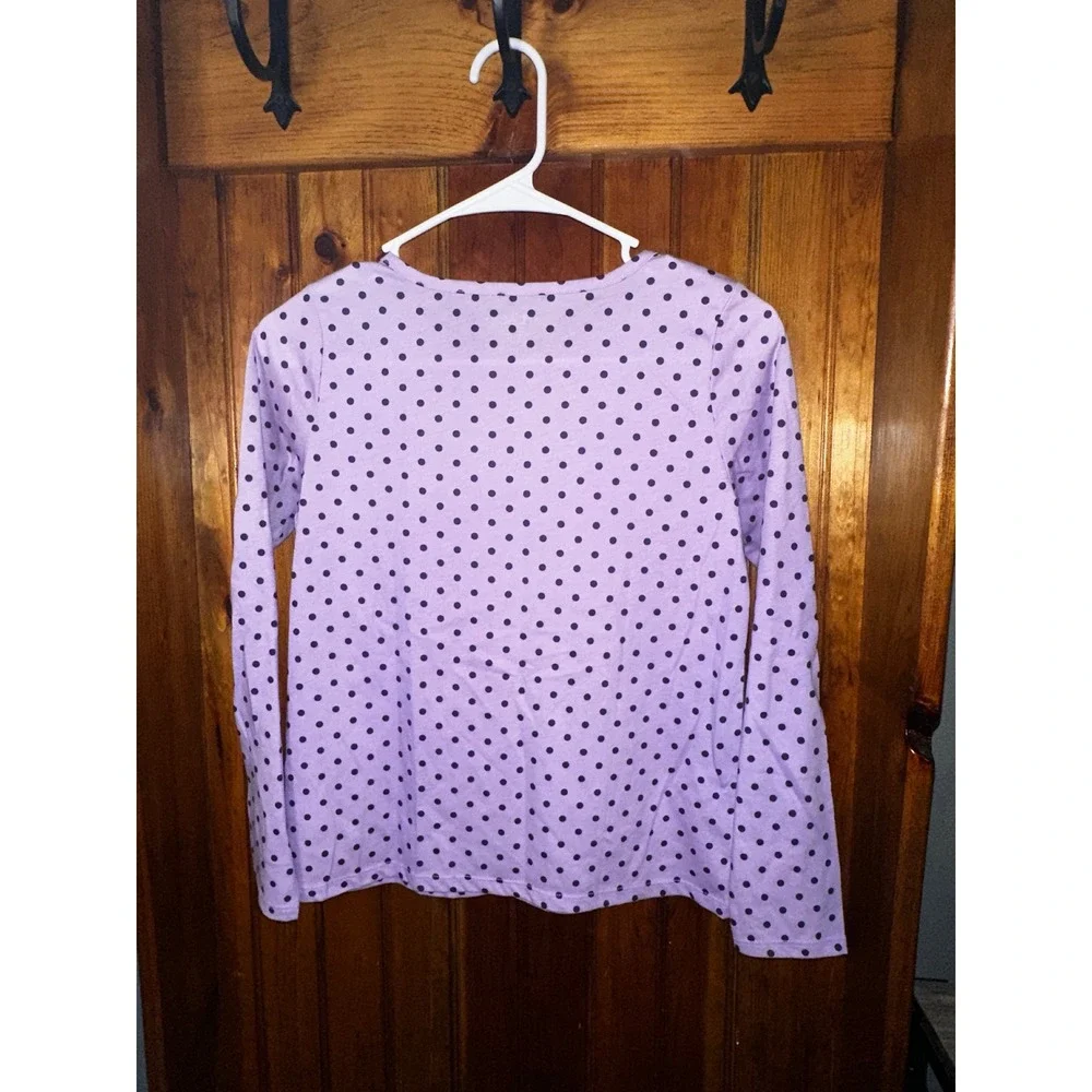Girls The Children's Place Purple Floral‎ Print Long Sleeve Top Shirts Lot